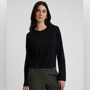 NWT! Express Long Sleeve Boyfriend Top- 100% Cotton